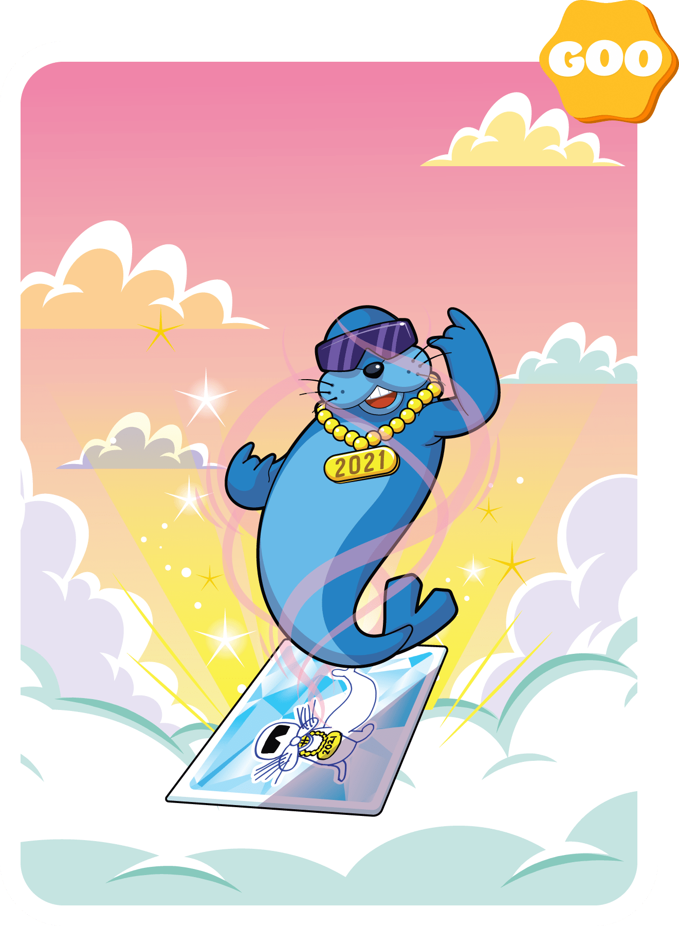 Gary Vaynerchuk - VeeFriends Series 2 - Swaggy Sea Lion #8842 - NFT # 8842