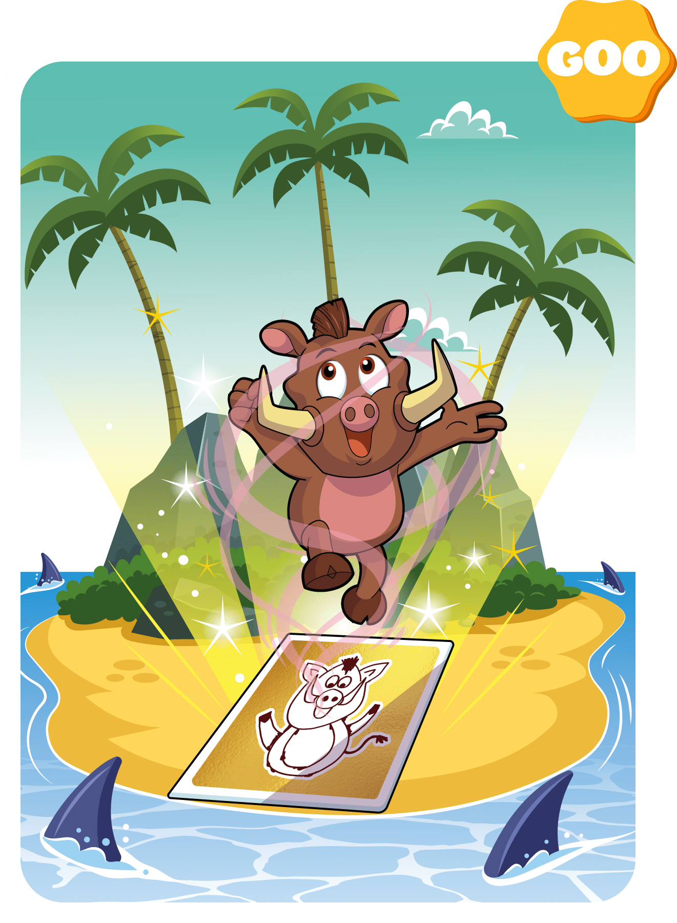 Gary Vaynerchuk - VeeFriends Series 2 - Well-Rounded Warthog #9767 - NFT # 9767