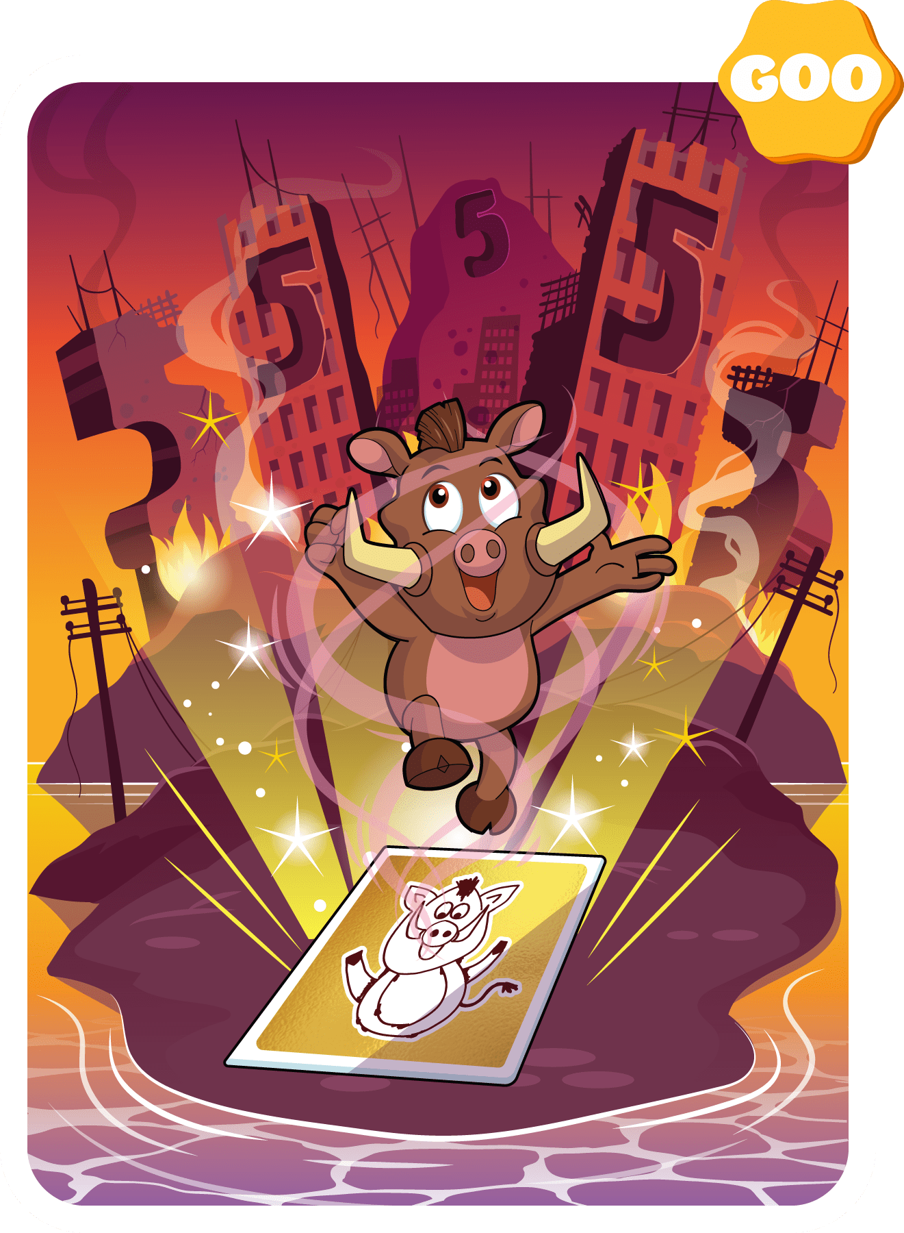 Gary Vaynerchuk - VeeFriends Series 2 - Well-Rounded Warthog #9770 - NFT # 9770