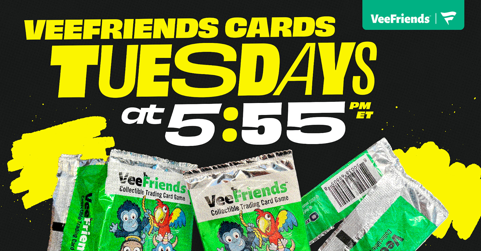 Join the Countdown: Tuesdays at 5:55 PM ET, Your Weekly VeeFriends Cards Fix