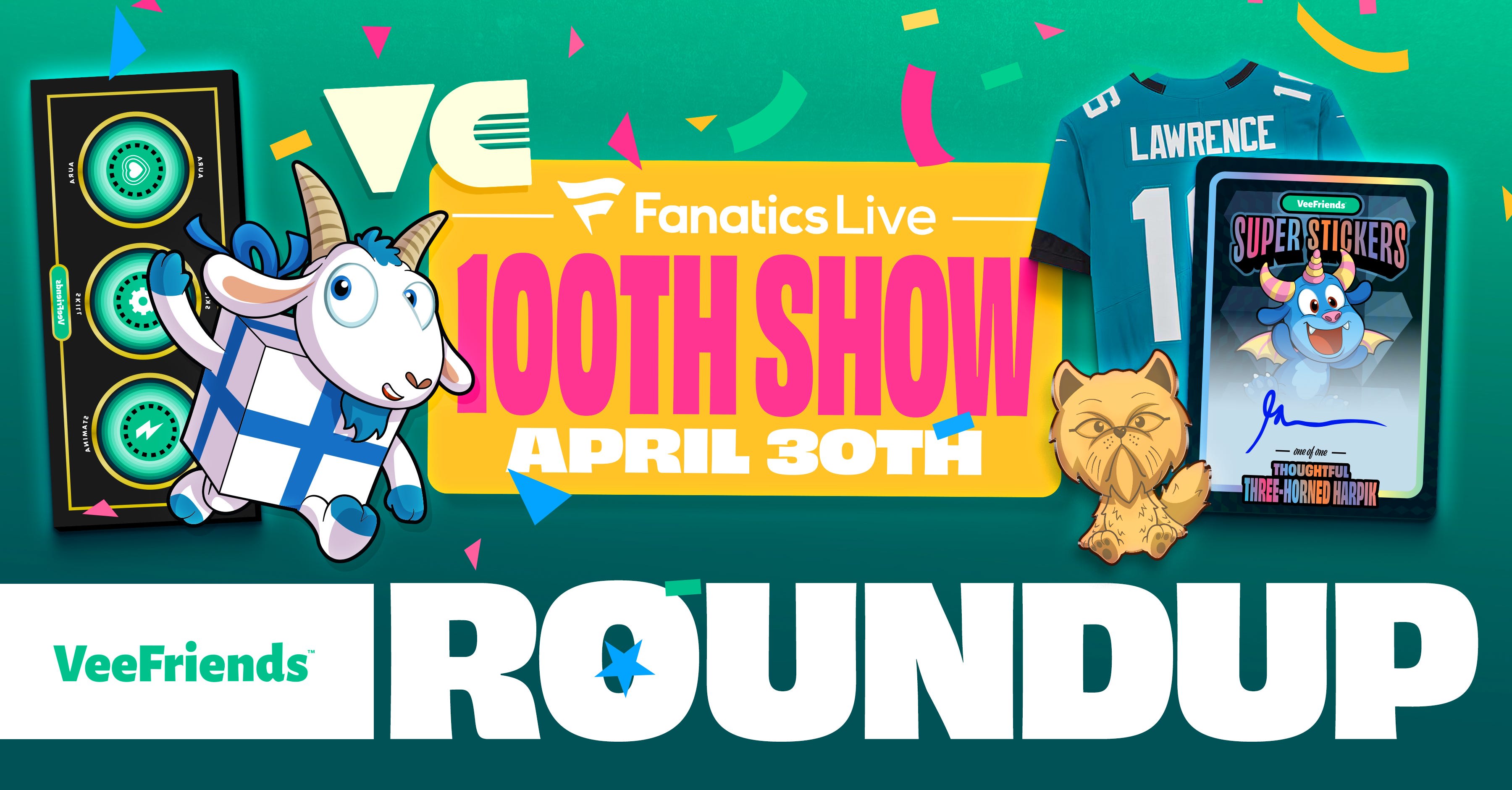 Weekly Roundup: Gift Goat #17 and #18 Announced, VeeCon Ticket Updates, Voices of VeeCon…