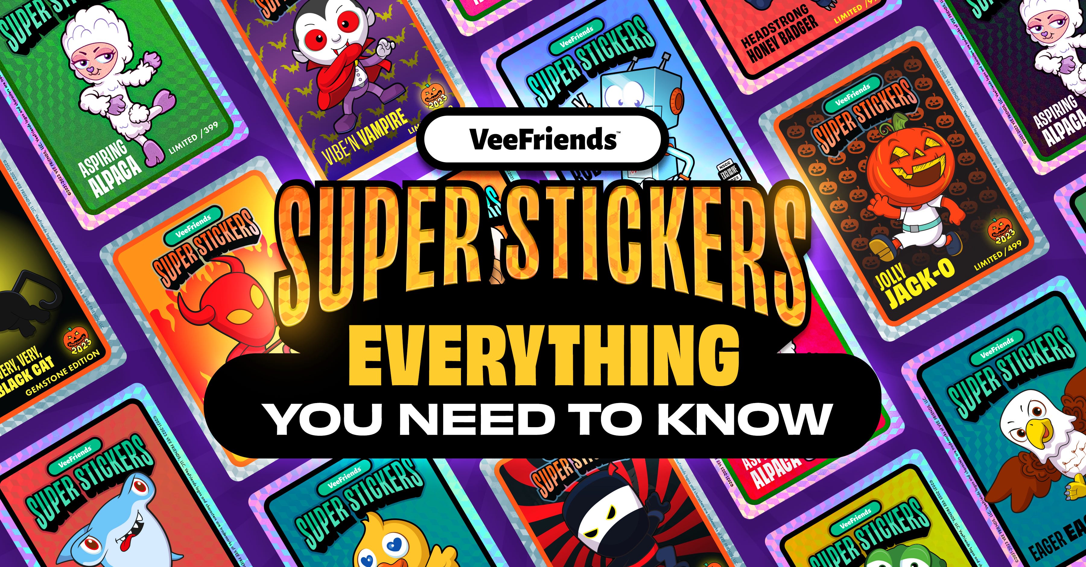 A Comprehensive Guide to VeeFriends Super Stickers — Everything You Need To Know