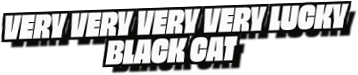 Very Very Very Very Lucky
Black Cat