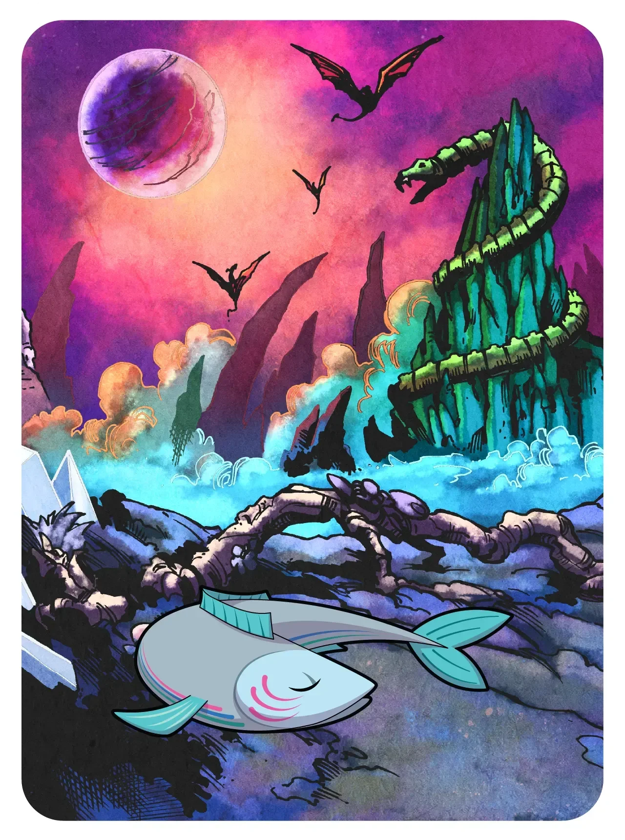 Spiffy Salmon #34659