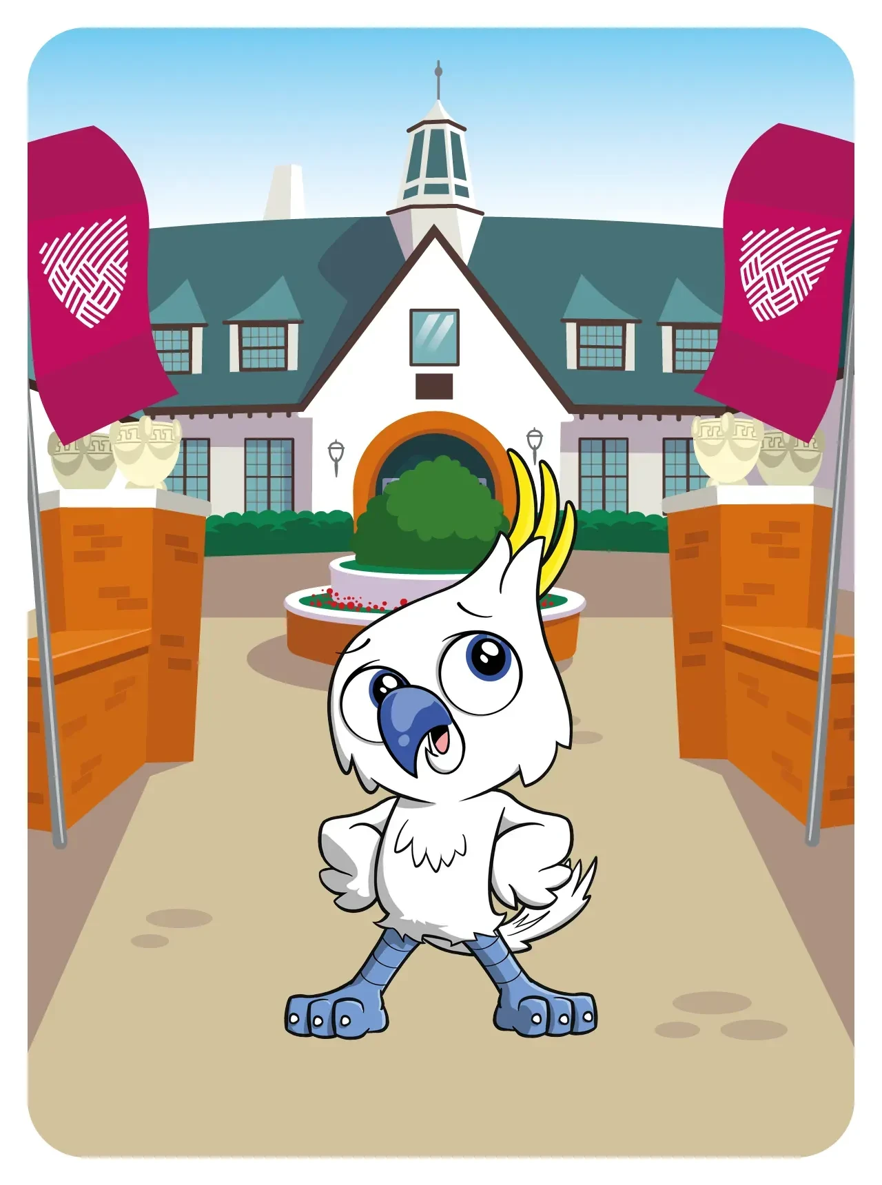 Courageous Cockatoo #22033