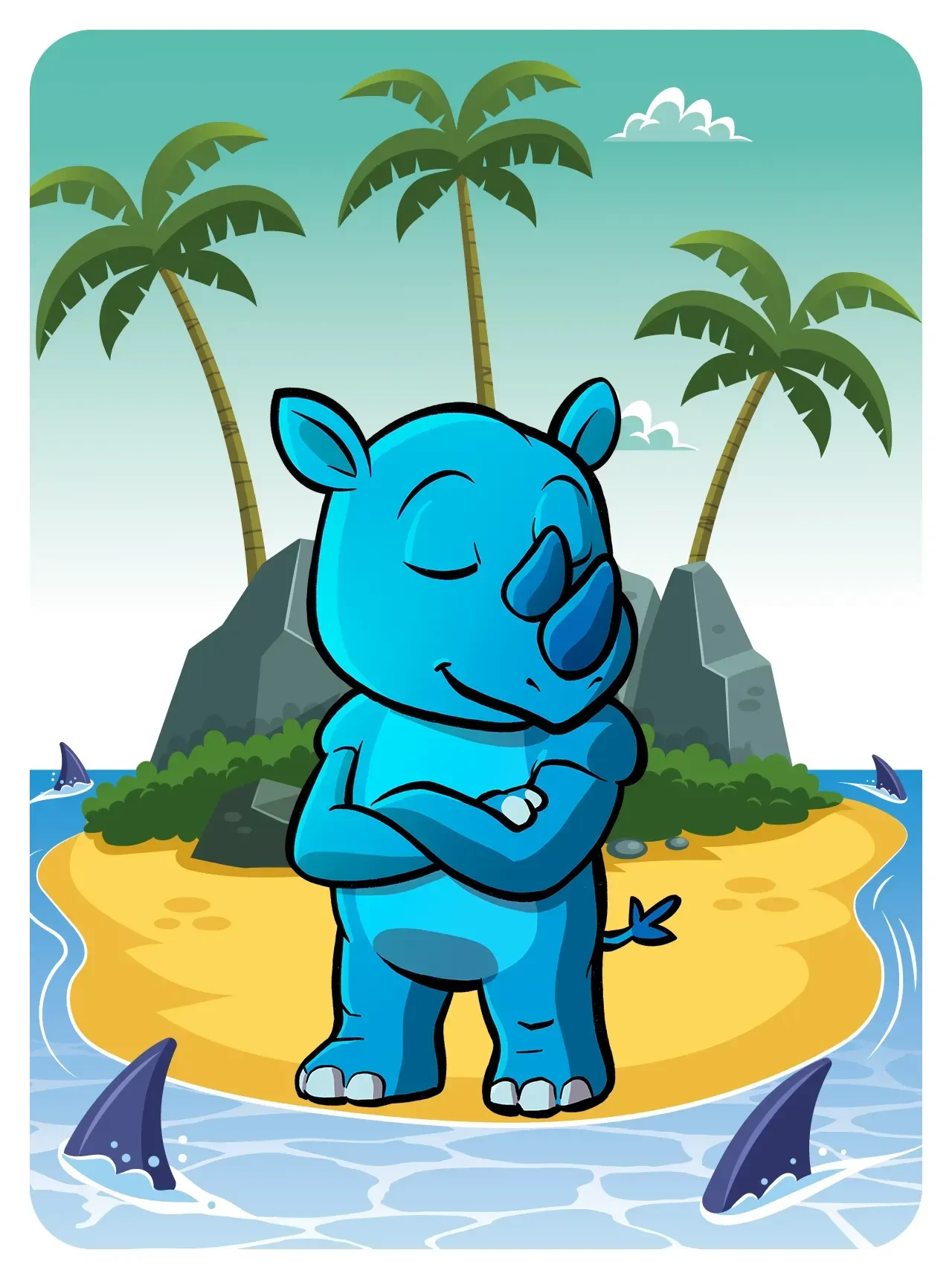 Reflective Rhinoceros #36775