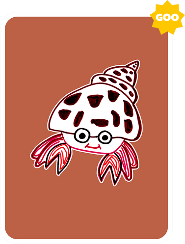Gary Vaynerchuk - Vee Friends - Happy Hermit Crab - NFT # 4640