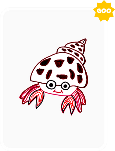 Gary Vaynerchuk - Vee Friends - Happy Hermit Crab - NFT # 4638