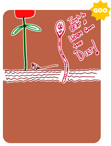 Gary Vaynerchuk - Vee Friends - Tough To Beat A Worm From The Dirt! - NFT # 9408