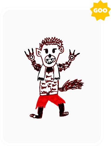 Gary Vaynerchuk - Vee Friends - Well-Connected Werewolf - NFT # 9728