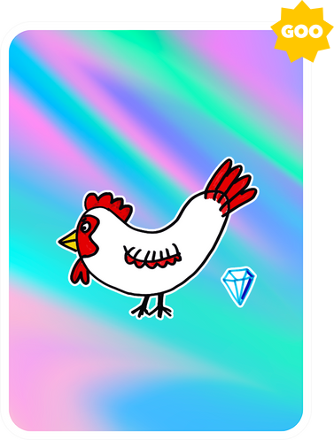 Gary Vaynerchuk - Vee Friends - "Diamond Hands" Hen - NFT # 65