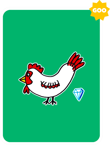 Gary Vaynerchuk - Vee Friends - "Diamond Hands" Hen - NFT # 51