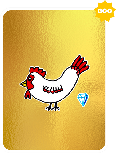 Gary Vaynerchuk - Vee Friends - "Diamond Hands" Hen - NFT # 64