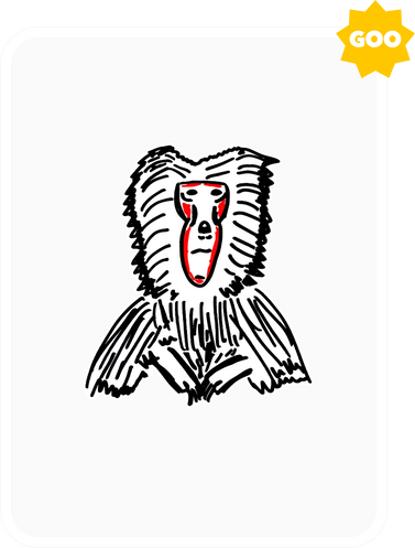 Gary Vaynerchuk - Vee Friends - Bombastic Baboon - NFT # 1220