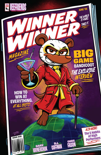 VeeFriends Comic Book - Big Game Bandicoot Issue #20