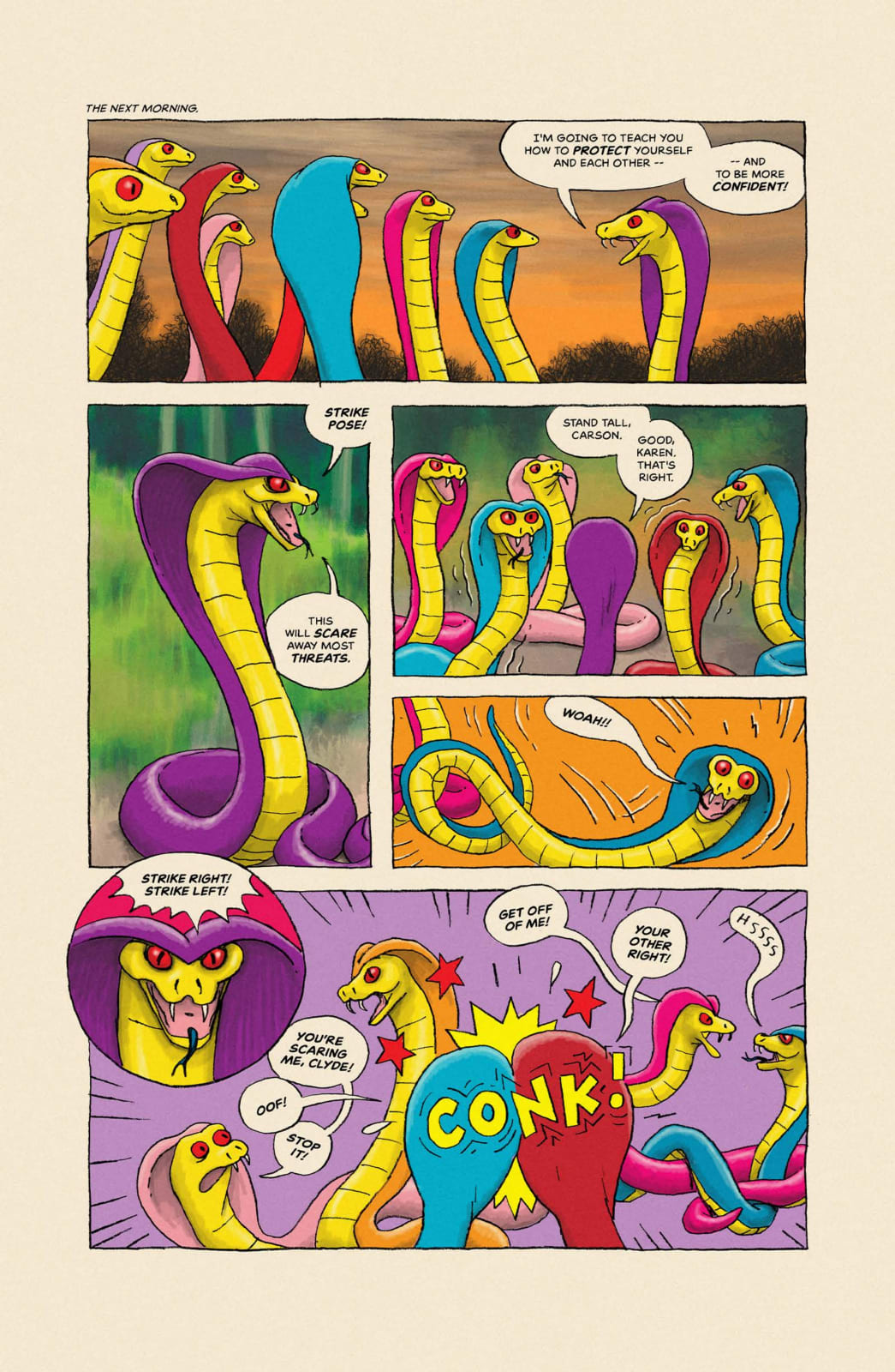 VeeFriends Issue 17 Confident Cobra story page 15