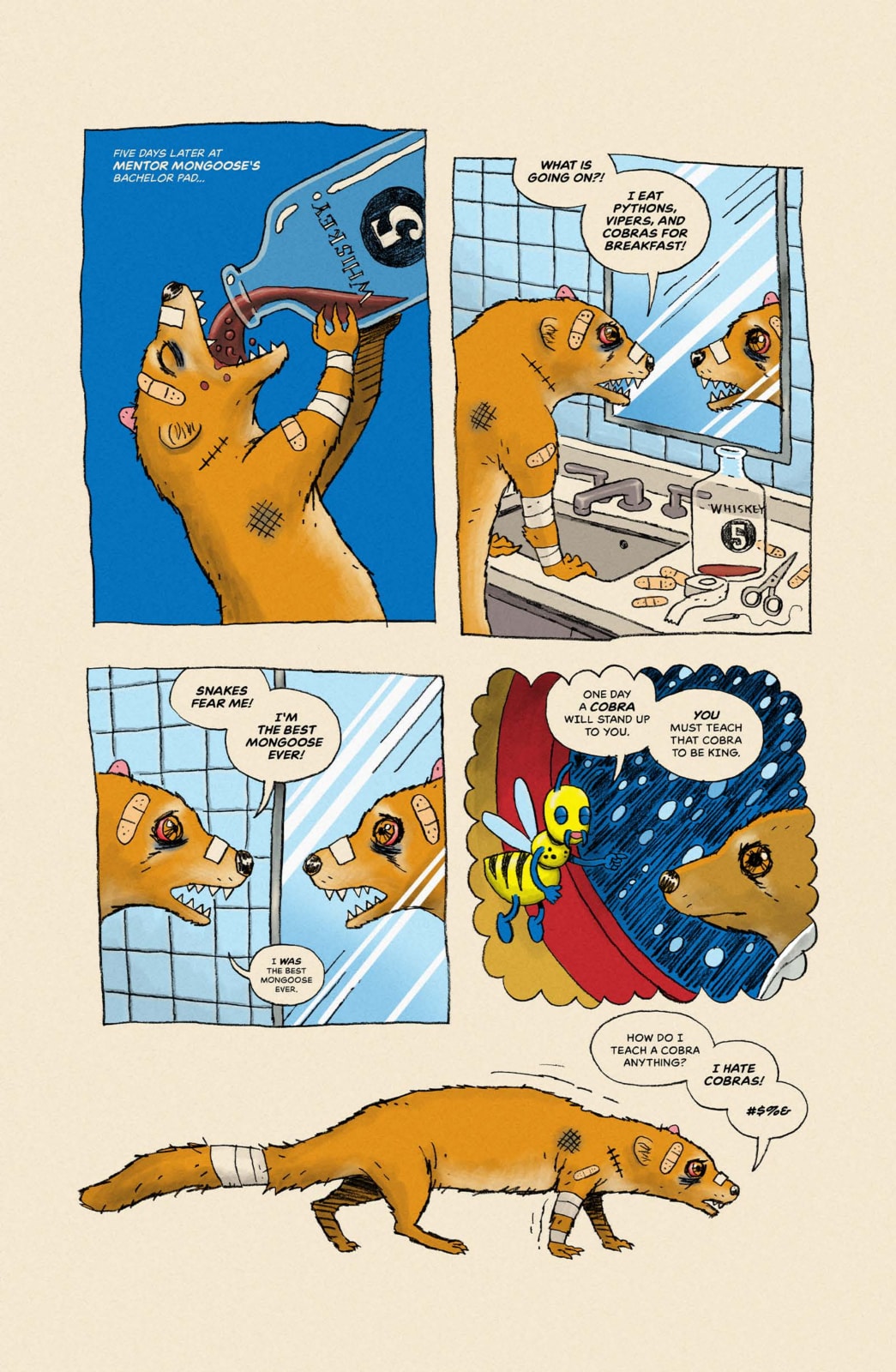 VeeFriends Issue 17 Confident Cobra story page 17