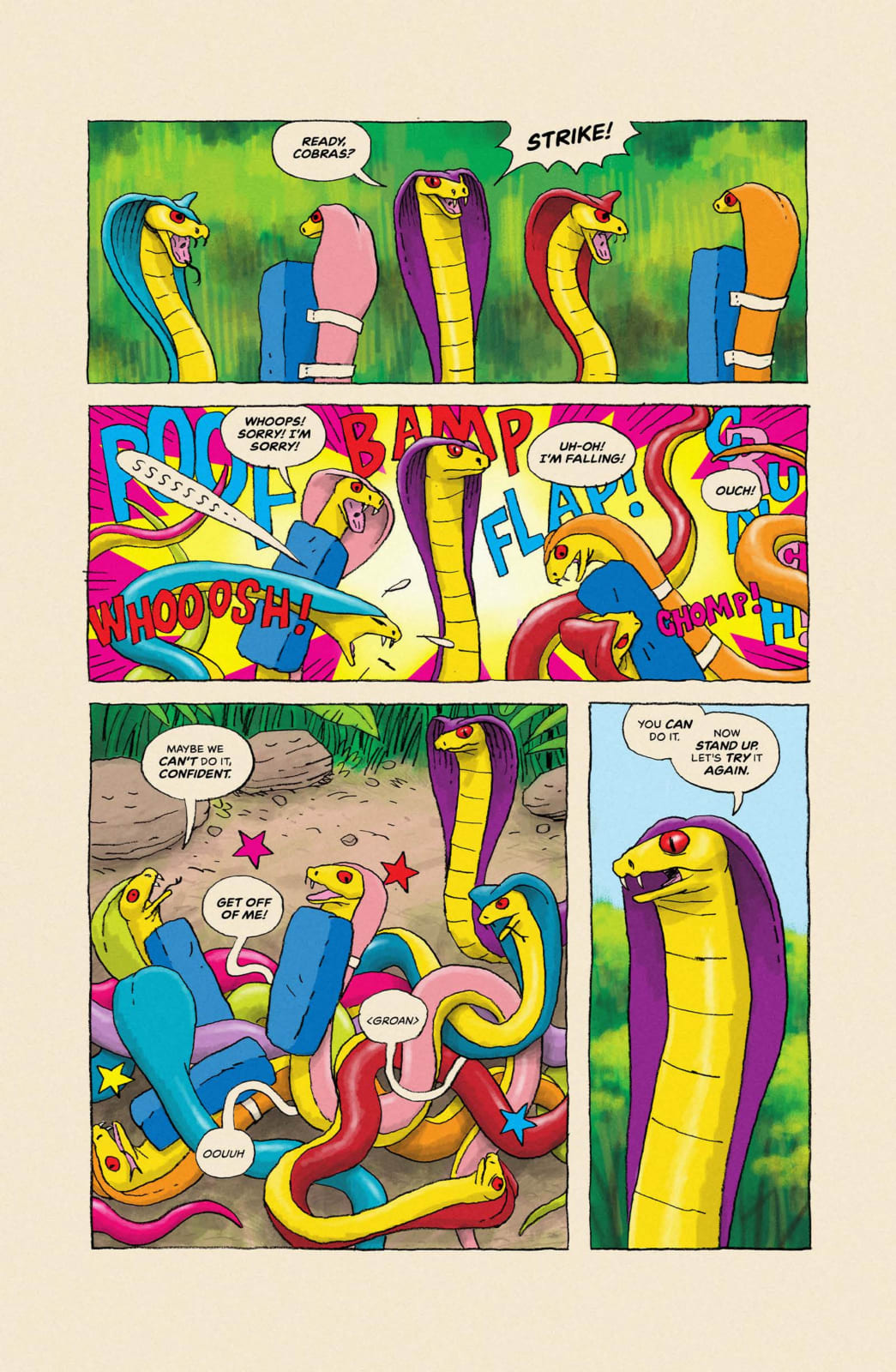 VeeFriends Issue 17 Confident Cobra story page 18