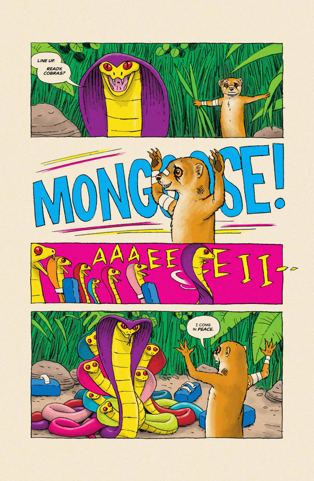 VeeFriends Issue 17 Confident Cobra story page 19