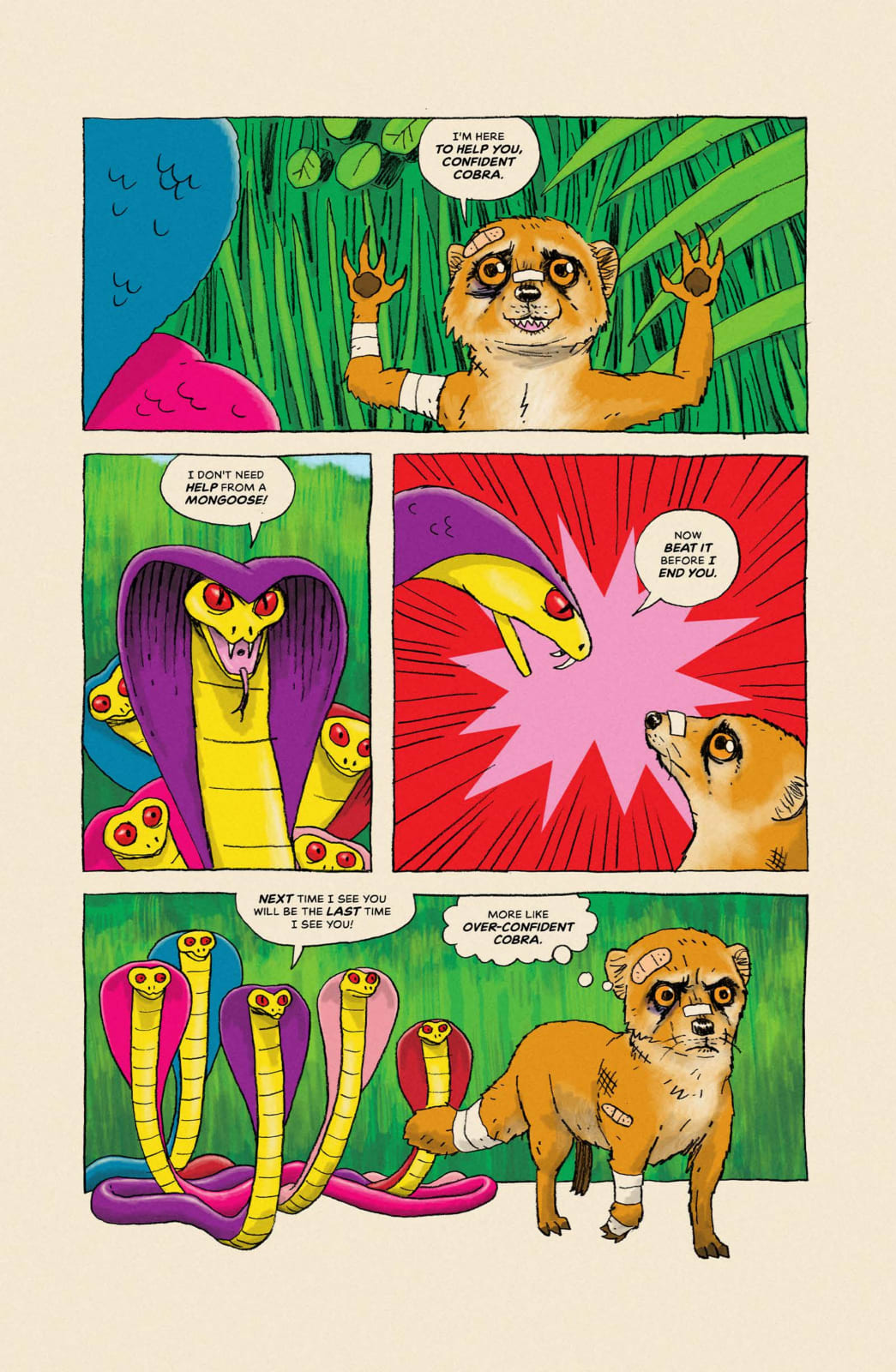 VeeFriends Issue 17 Confident Cobra story page 20