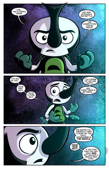 Comic Book Cover (first page)