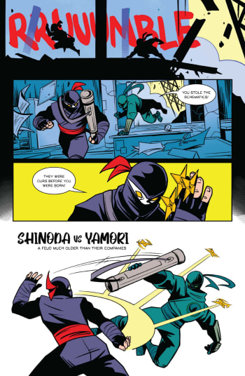 Comic Book Cover (first page)