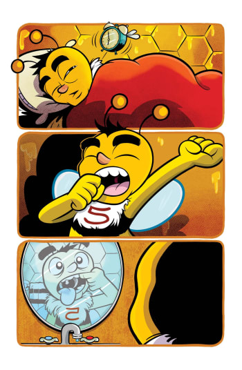 Comic Book Cover (first page)