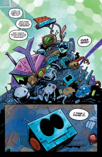 Comic Book Cover (first page)