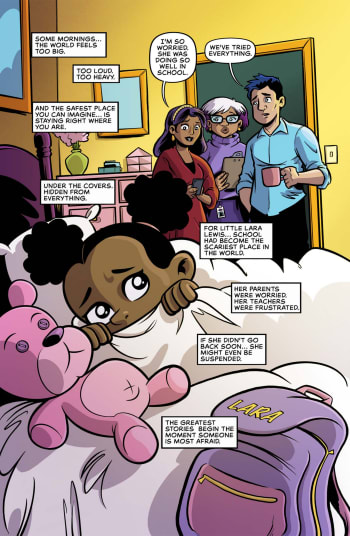 Comic Book Cover (first page)