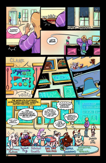 Comic Book Cover (first page)