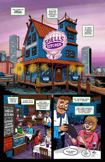 Comic Book Cover (first page)