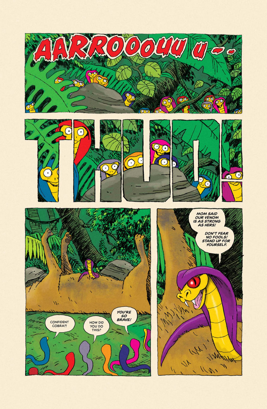 VeeFriends Issue 17 Confident Cobra story page 4