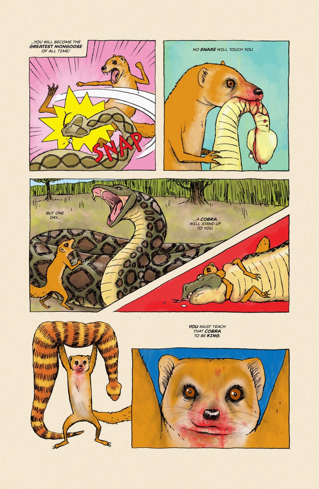 VeeFriends Issue 17 Confident Cobra story page 7