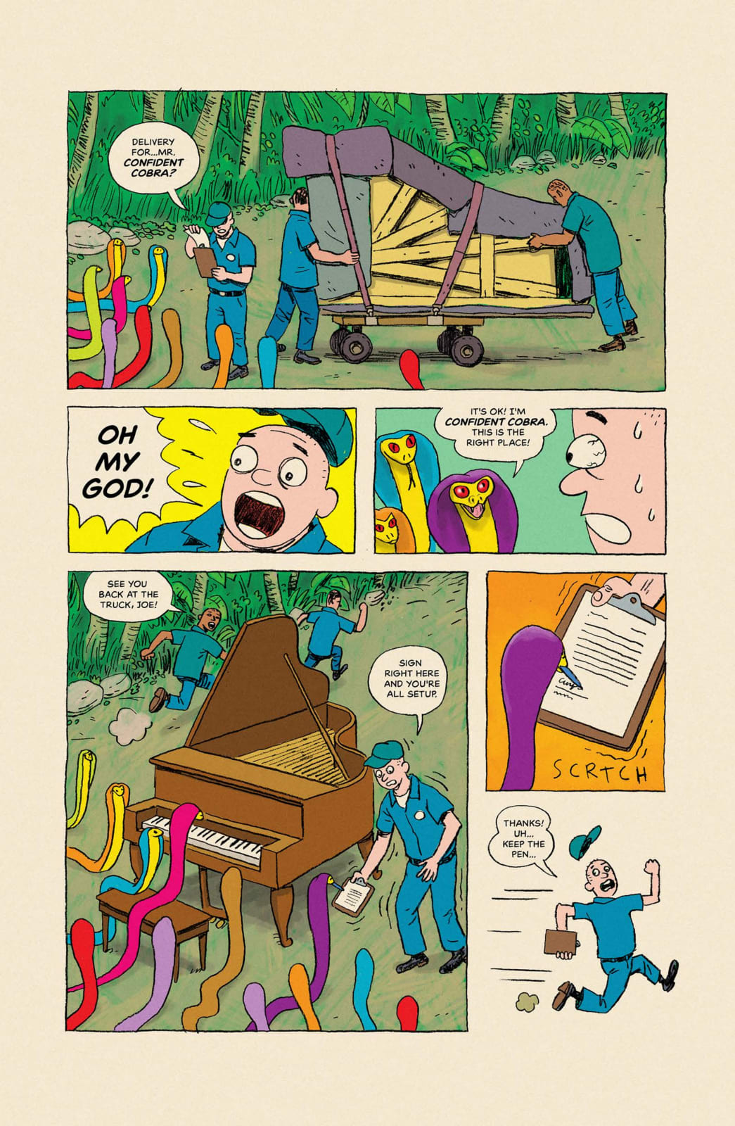 VeeFriends Issue 17 Confident Cobra story page 9