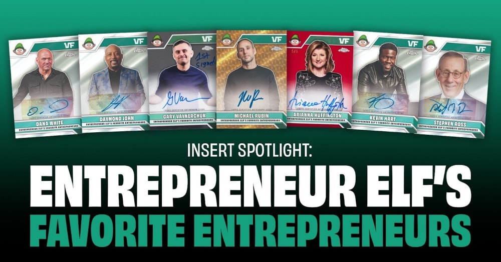 Road to Chrome: Meet Entrepreneur Elf’s Favorite Entrepreneurs in Topps VeeFriends Chrome 2025