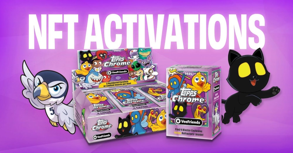 Topps VeeFriends Chrome 2025: VeeFriends NFT Holder Activations and Claims