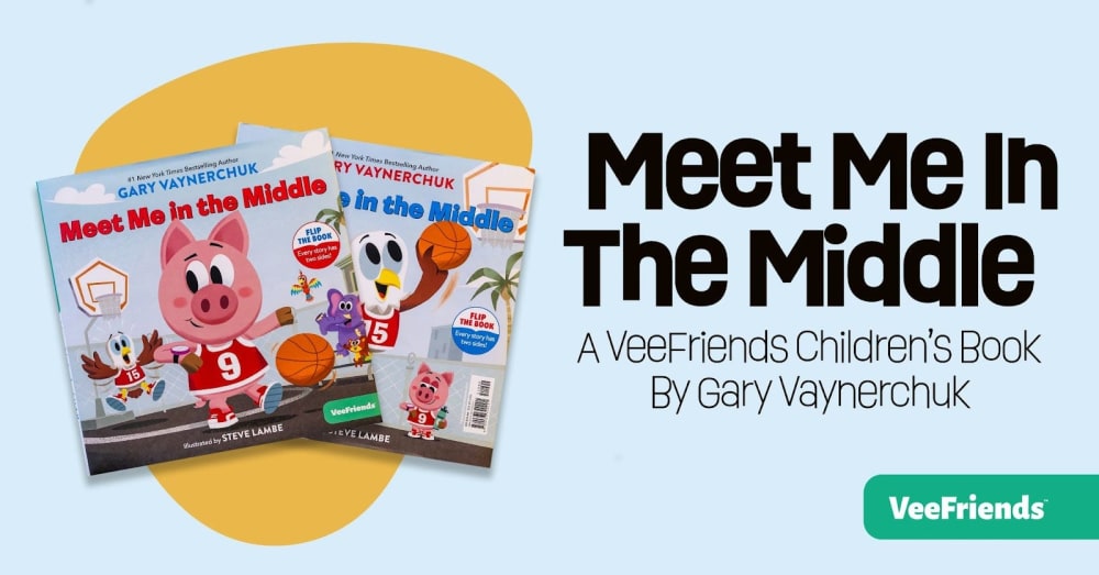 VeeFriends Announces First-Ever Children’s Book Titled “Meet Me in the Middle” Written By Gary…
