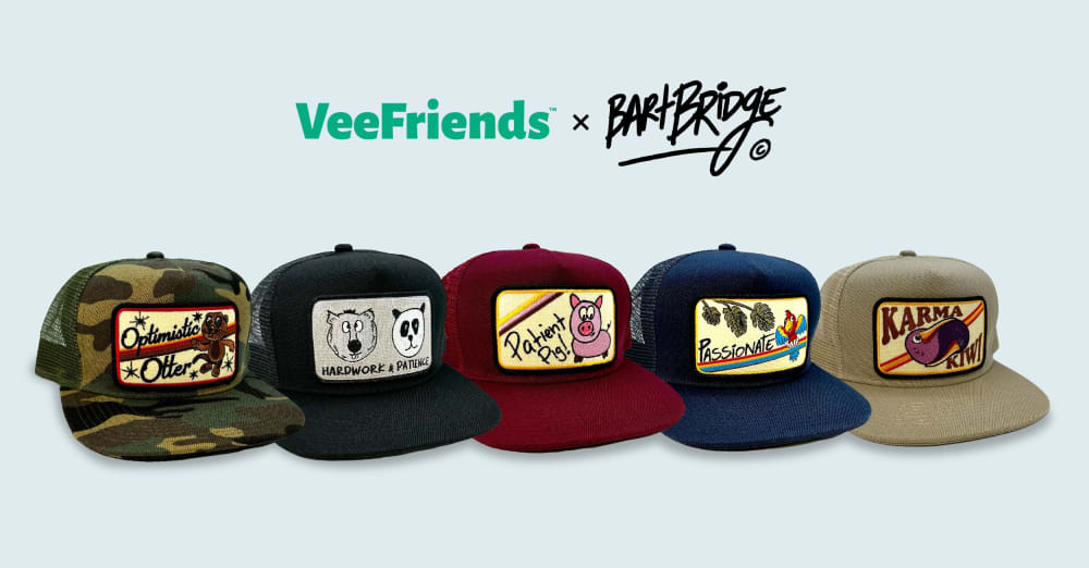 Announcing Bart Bridge x VeeFriends Limited Edition Cap Collaboration