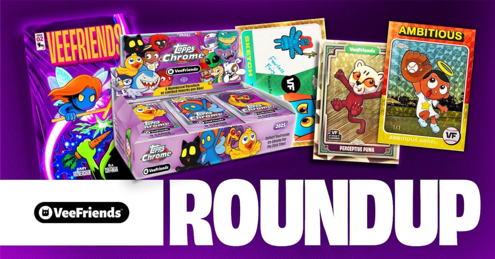 Weekly Roundup: Read VeeFriends Comic Book #2 Now, Recapping Topps VeeFriends Chrome 1/1s… and MORE!
