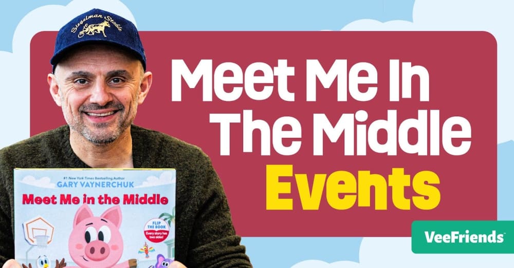 Join Gary Vaynerchuk at the Meet Me in the Middle Release Events in NYC!
