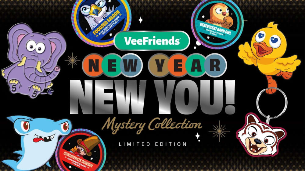 Start 2025 Strong with the VeeFriends New Year, New You Mystery Collection