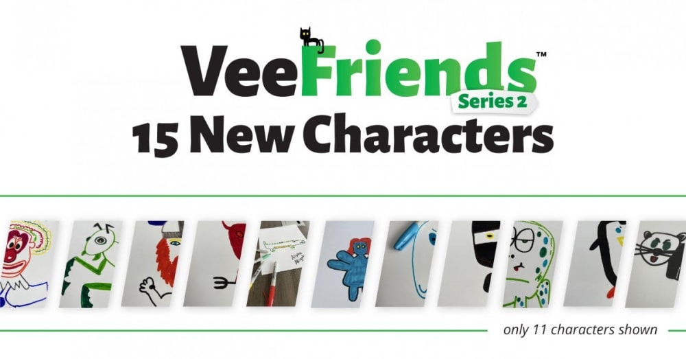 A Sneak Peek at 15 NEW VeeFriends Characters