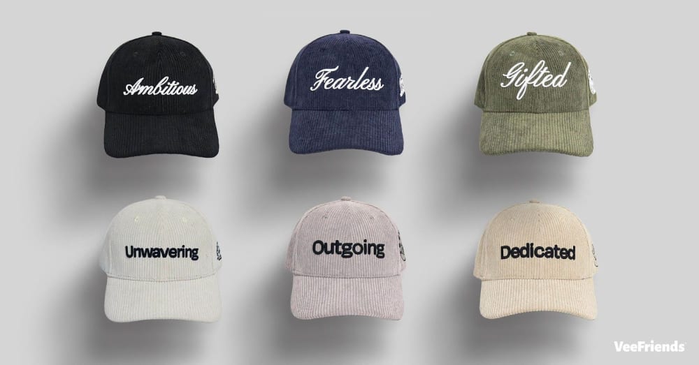 VeeFriends Character Cap Collection Drops May 16th
