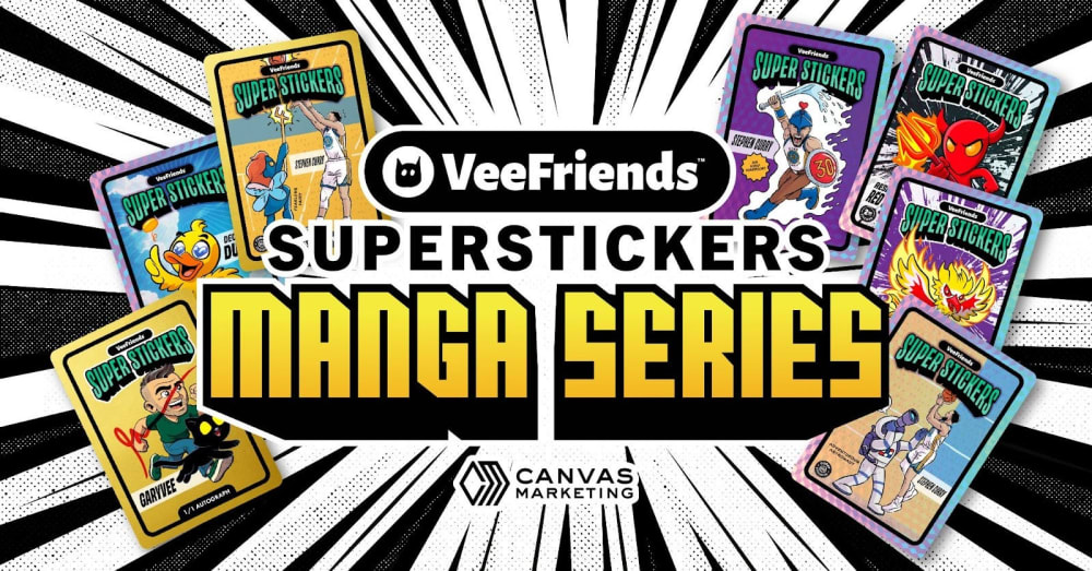 Stephen Curry Steps Into the VeeFriends Universe with Super Stickers: Manga Series