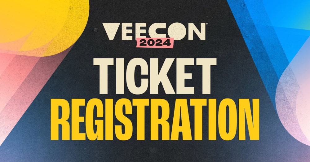 How to Register or Share Your VeeCon 2024 Ticket