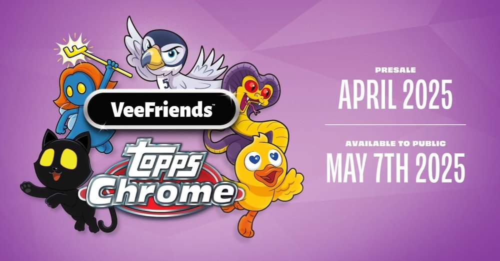 The Road to VeeFriends Topps Chrome 2025 Begins!