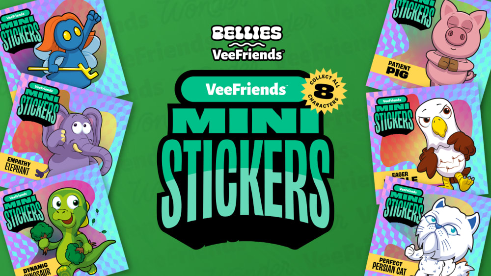 Collectible Fun for Hungry Bellies: VeeFriends Mini Stickers Launch in Wonder Kids Meals