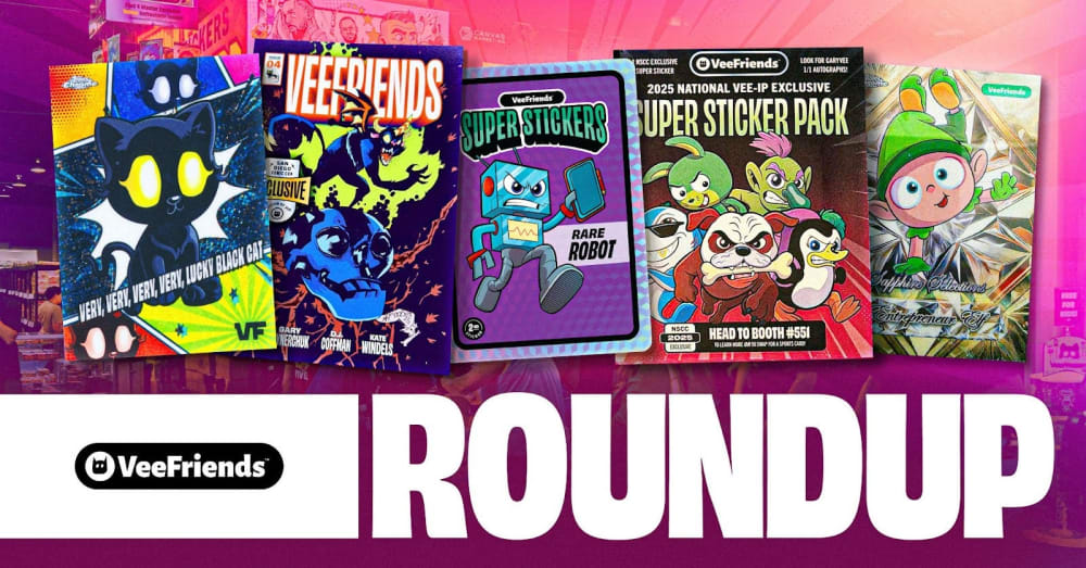 Weekly Roundup: VeeFriends Takes Over The National, Super Stickers: Manga Series in the Wild, TCG…