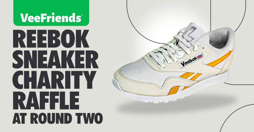 VeeFriends x Reebok Prototype Sneaker Charity Raffle at Round Two NYC
