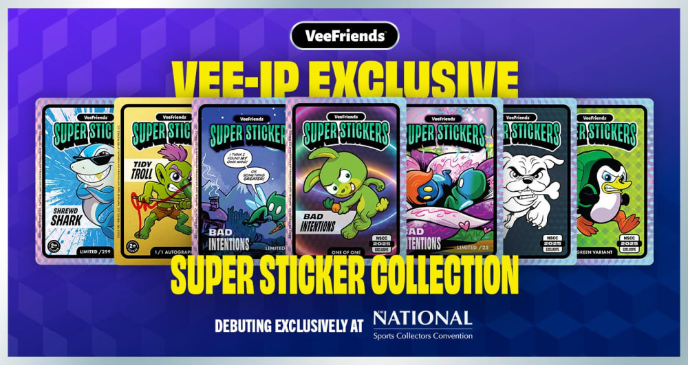 Introducing the 2025 National VEE-IP Exclusive Super Sticker Collection